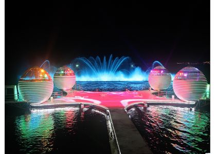 LED light related with festival