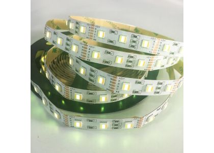 Five in one five color light belt RGB+ color temperature CCT warm white plus normal white light belt