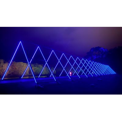 LED Pixel bar Park Night Tour Project 2021 