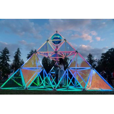 Stage DJ Lights RGB 3D Video Tube Easy Shape