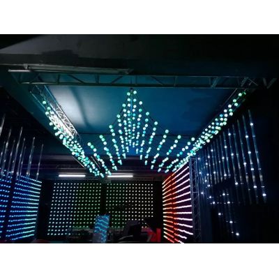 DMX LED 3d pixel balls for christmas decoration
